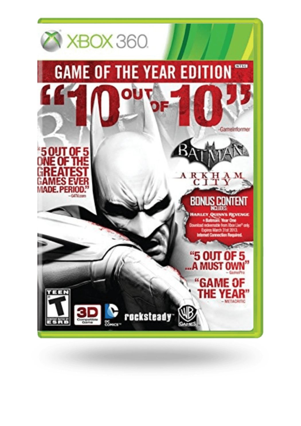 Comprar Batman: Arkham City - Game of the Year Edition Xbox 360 | Segunda  Mano | ENEBA