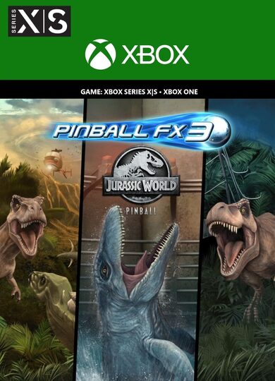 E-shop Pinball FX3 - Jurassic World Pinball (DLC) XBOX LIVE Key TURKEY