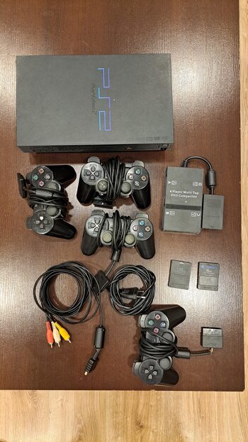 Playstation 2, Black, 8MB