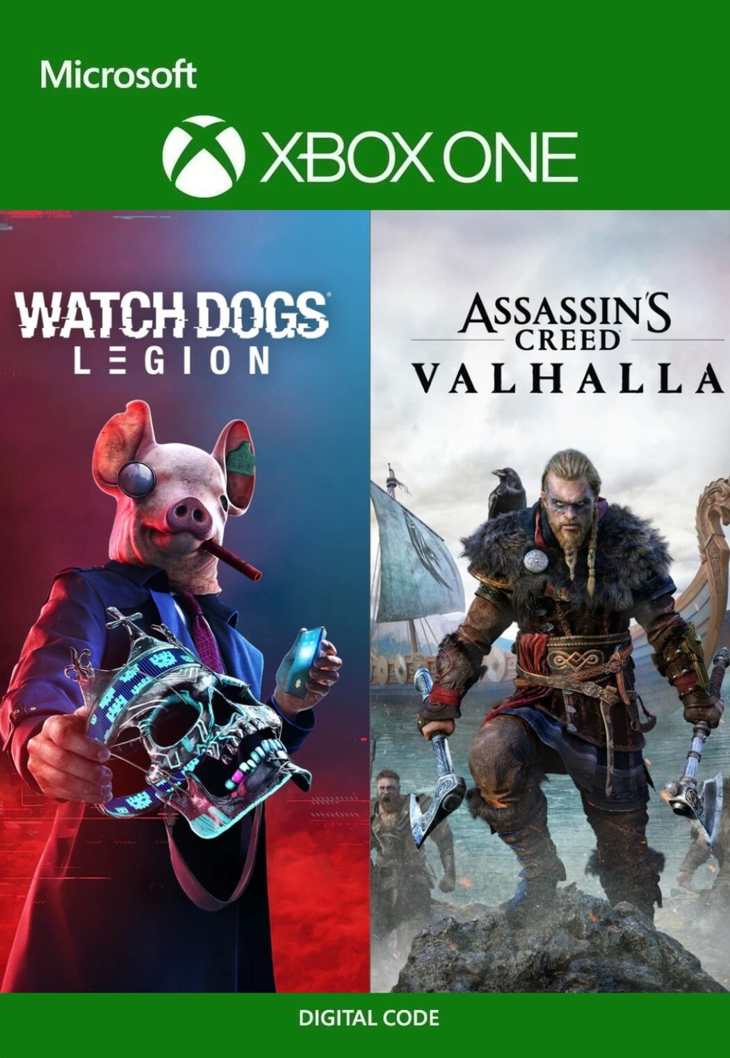 Diagnostiseren spoelen peddelen Buy Assassin's Creed Valhalla + Watch Dogs: Legion Bundle Xbox key! Cheap  price | ENEBA