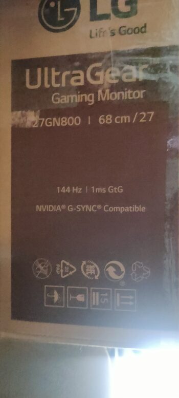 LG 27GN800 Ultragear Gaming Monitor 27" 