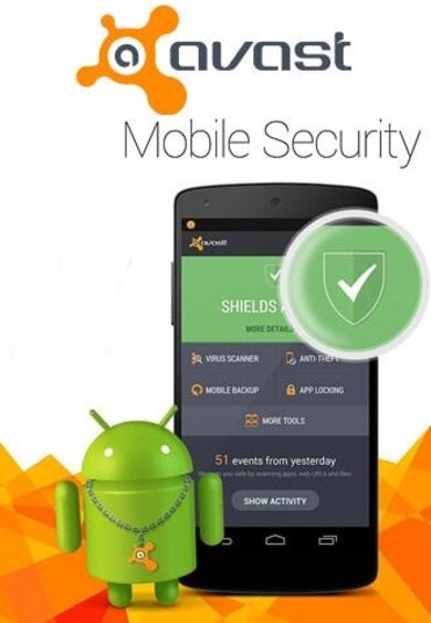 E-shop Avast Mobile Security Premium 1 Device (Android) 3 Years Avast Key GLOBAL