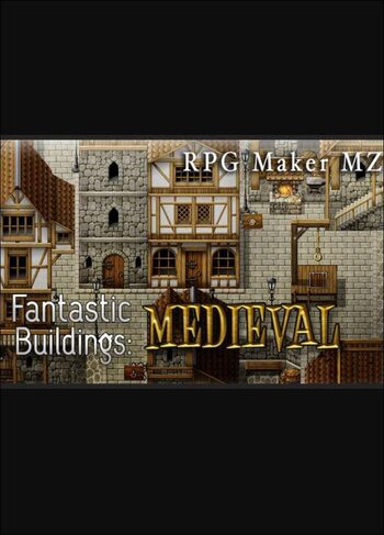 RPG Maker VX Ace - Fantastic Buildings: Medieval (DLC) (PC) Steam Key GLOBAL