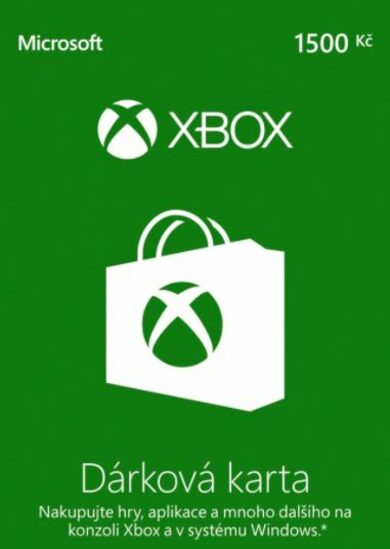 

Xbox Live Gift Card 1500 CZK (CZ) Xbox Live Key CZECH REPUBLIC