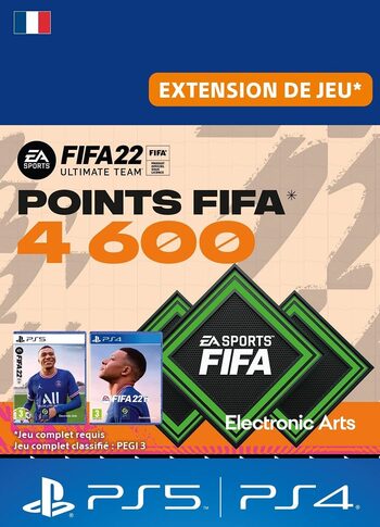 FIFA 22 - 4600 FUT Points (PS4/PS5) PSN Key FRANCE