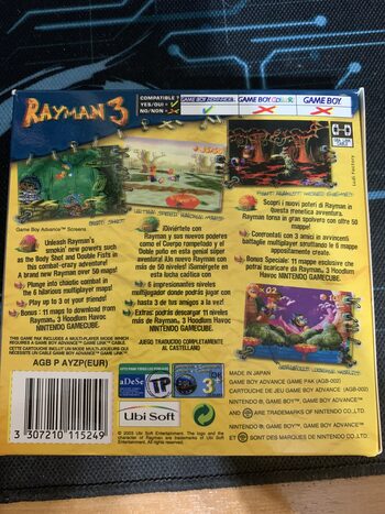 Redeem Rayman 3 Game Boy Advance