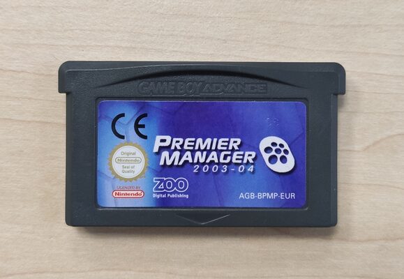 Premier Manager 2003-2004 Game Boy Advance