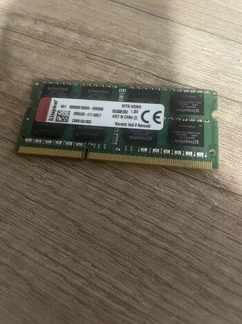 Kingston 8 GB (1 x 8 GB) DDR3-1600 Black / Green Laptop RAM
