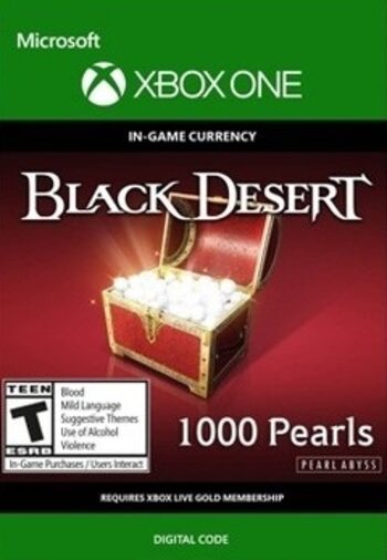 Black Desert - 1,000 Pearls XBOX LIVE Key EUROPE