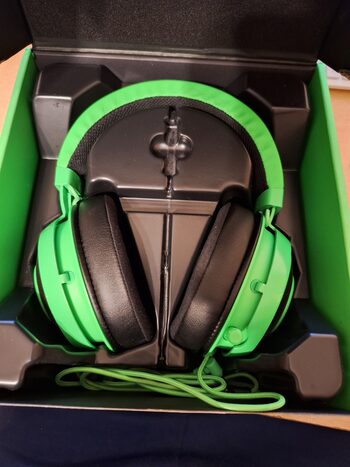 Razer Kraken Multi-Platform Green Gaming Headset for sale