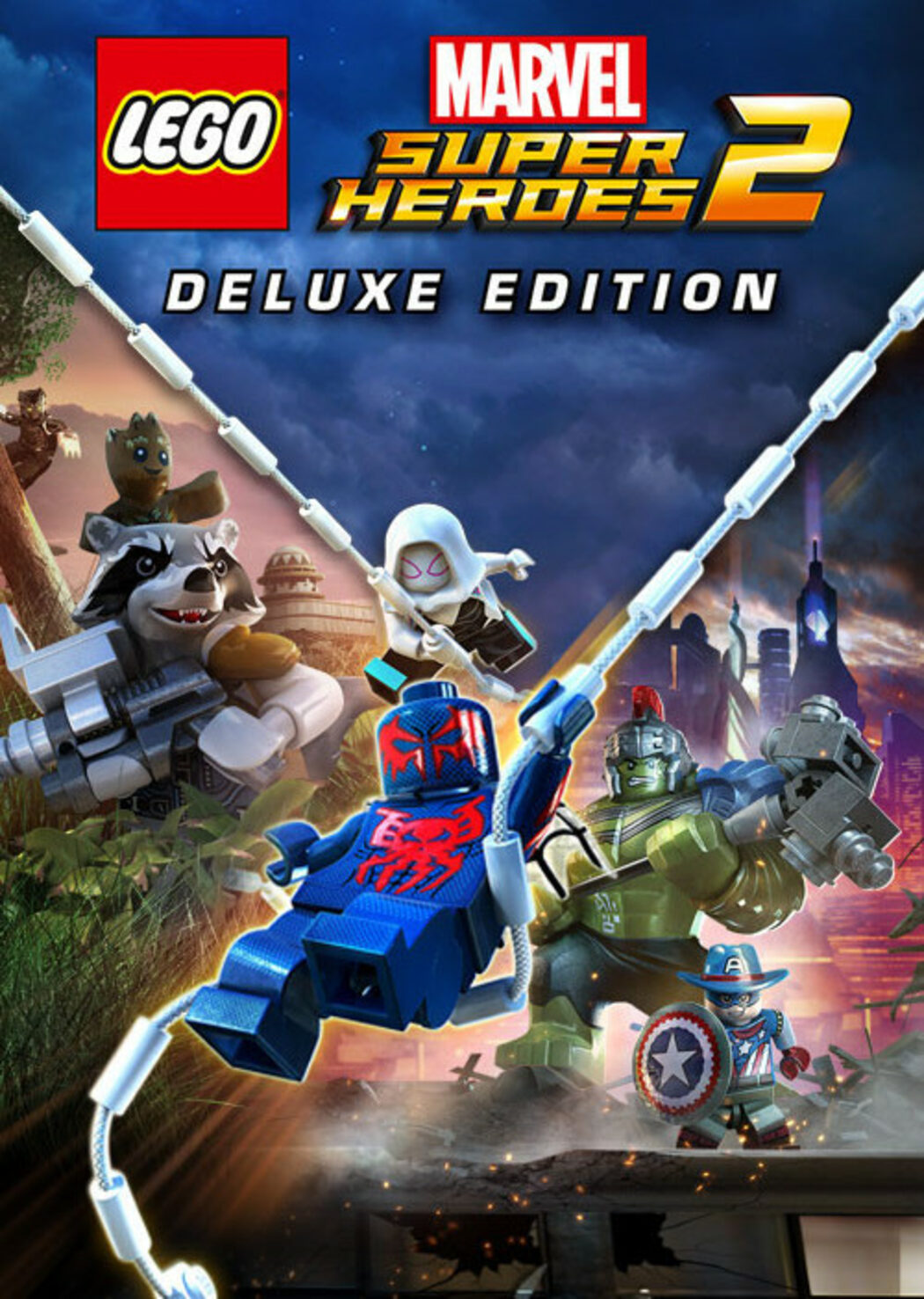 Amado Comenzar constantemente LEGO: Marvel Super Heroes 2 Deluxe Edition Steam key | ENEBA
