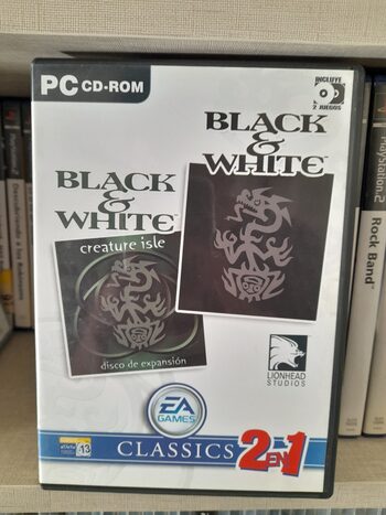 videojuego pc black & white + creature isla expansión 
