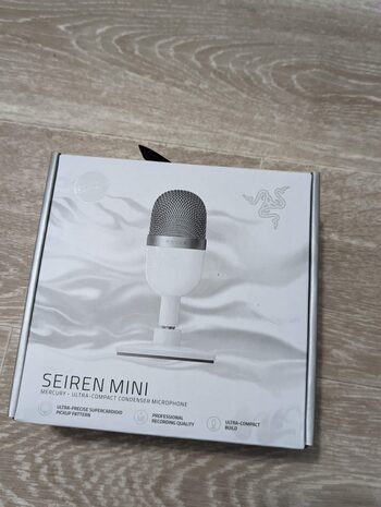Razer Seiren mini mercury (white) microphone