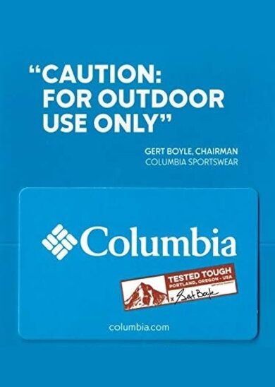 E-shop Columbia Sportswear Gift Card 50 USD Key UNITED STATES