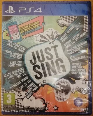 Just Sing PlayStation 4
