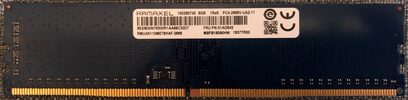 RAMAXEL 8GB 1Rx8 PC4-2666V-UA2-11 DDR4 Desktop RAM