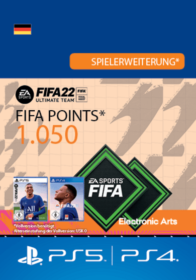 

FIFA 22 - 1050 FUT Points (PS4/PS5) PSN Key GERMANY