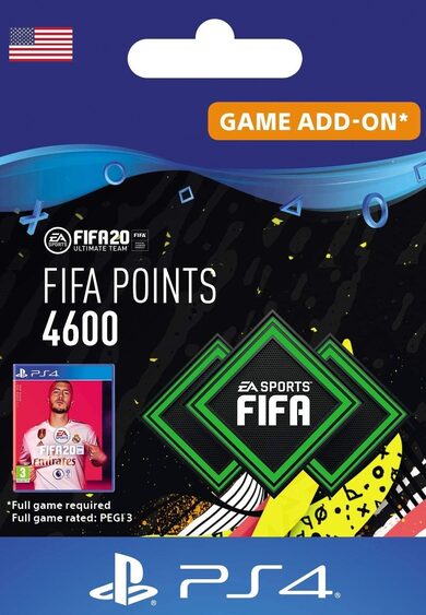 

FIFA 20 - 4600 FUT Points (PS4) PSN Key UNITED STATES