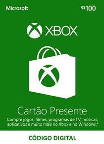 Gift card Xbox: Promoção R$ 100 Reais grátis