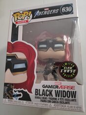 Figura Funko Pop Black Widow Marvel gameverse glow chase edition
