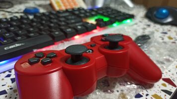 Redeem Control joystick Playstation 3 PS3 Inalámbrico rojo