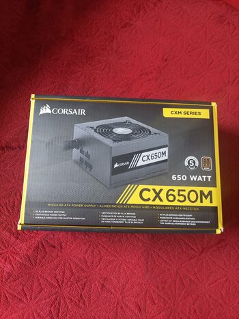 Corsair CX650M ATX 650 W 80+ Bronze Semi-modular PSU