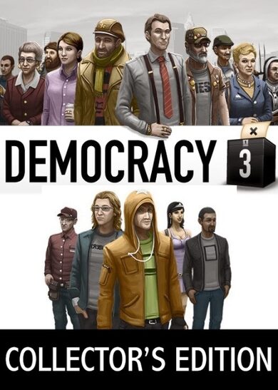 E-shop Democracy 3 Collector's Edition Steam Key EUROPE