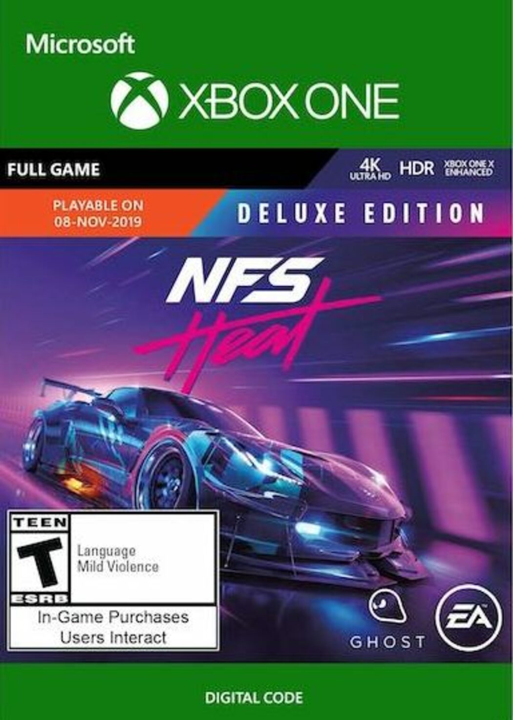 Need for speed heat deluxe edition hot sale xbox