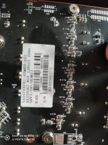 ASRock Radeon RX 5500 XT 8 GB 1685-1845 Mhz PCIe x16 GPU