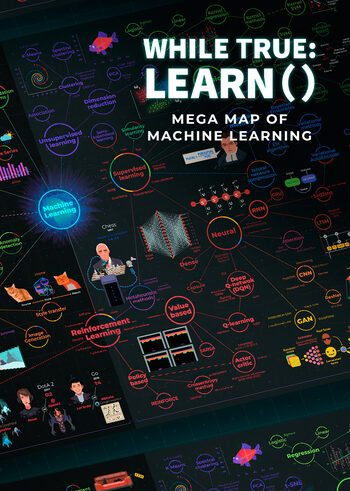 while True: learn() Mega Map of Machine Learning (DLC) (PC) Steam Key GLOBAL