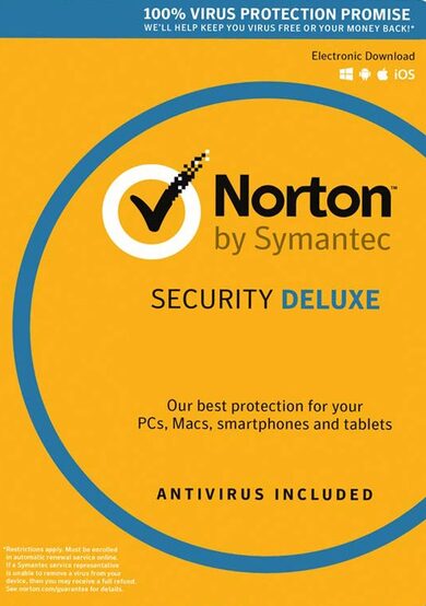 E-shop Norton Security Deluxe - 5 Device - 18 Month - Norton Key EUROPE