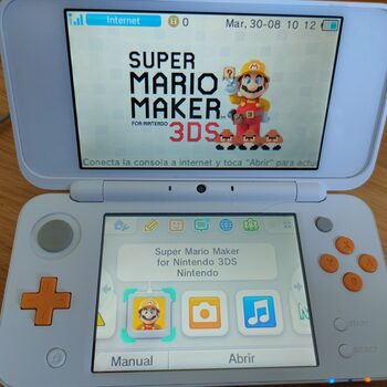 Get New Nintendo 2DS XL, Orange & White