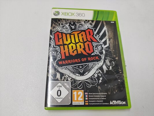 Guitar Hero: Warriors of Rock Xbox 360
