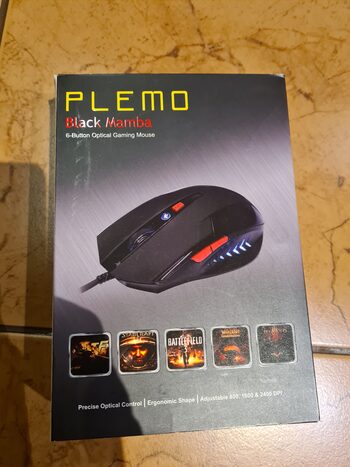 PLEMO BLACK MAMBA žaidimų pelė