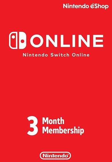 Nintendo Switch Online Membership - 3 MESES USA MÁS BARATO