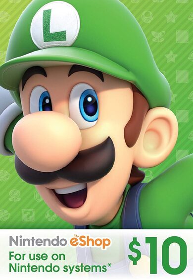 Nintendo eShop Card 10 USD Key NORTH AMERICA