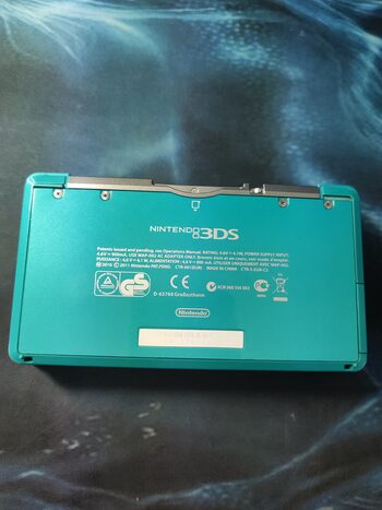 Nintendo 3DS, Turquoise for sale