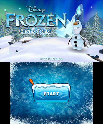Disney Frozen: Olaf's Quest Nintendo 3DS