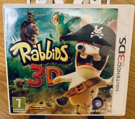 Rabbids Travel in Time 3D  (Raving Rabbids: Regreso al Pasado) Nintendo 3DS