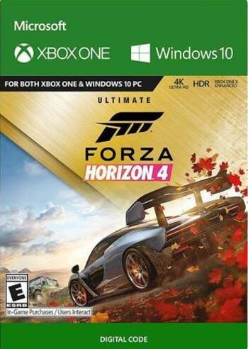 Forza Horizon 4: Ultimate Edition (PC/Xbox One) Código de Xbox Live EUROPE