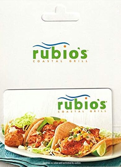 E-shop Rubio’s Coastal Grill Gift Card 5 USD Key UNITED STATES