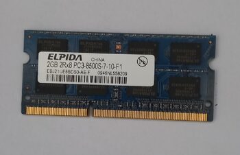 Memoria SODIMM DDR3 PC3-8500 2 Gb