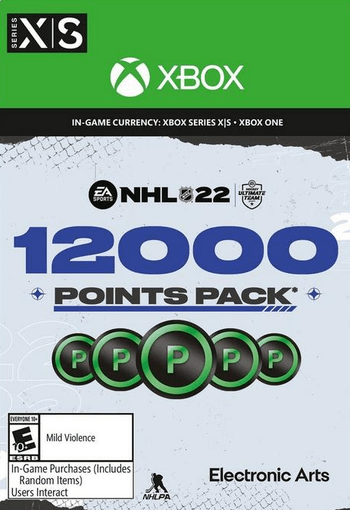 NHL 22 12000 Points Pack XBOX LIVE Key EUROPE