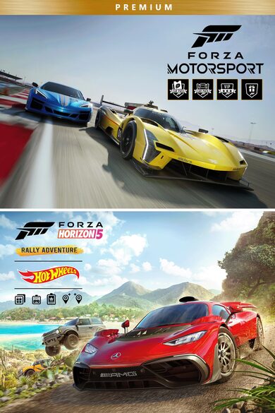 E-shop Forza Motorsport and Forza Horizon 5 Premium Editions Bundle PC/XBOX LIVE Key EUROPE