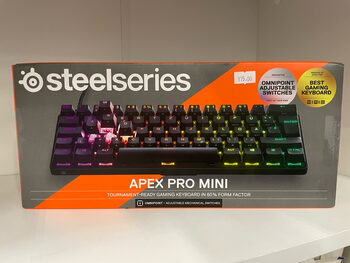 Steelseries Apex Pro Mini klaviatūra mechaninė RGB Omnipoint adjustable