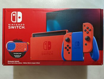Nintendo Switch Edición Mario con funda