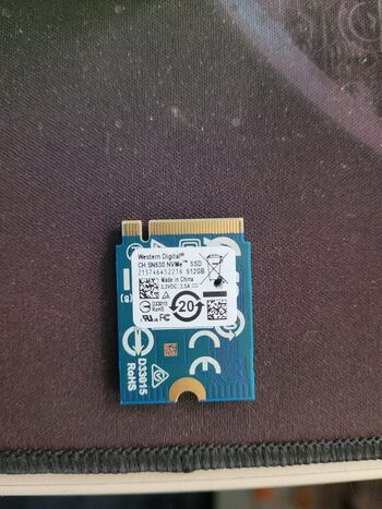 Western Digital SN530 512GB 2230 Nvme SSD 