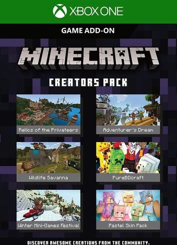 Buy Minecraft Creators Pack Dlc Xbox One Xbox One Key Global Eneba