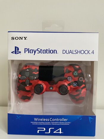 Naujas PS4 Dualshock 4 V2 pultelis Camouflage Red Pultas Controller 