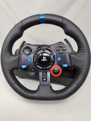 Su Garantija! Logitech G29 žaidimų vairas su pedalais. PS5, PS4, PS3, PC.